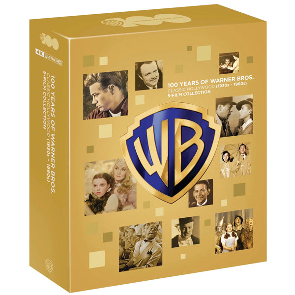 100 Years of WB: Classic Hollywood (1930s-1950s) 5-Film Collection - Blu-ray 4K Shop now online in UAE