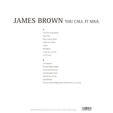James Brown - You Call It Soul (Limited Edition, Brown Marbled Vinyl) - LP