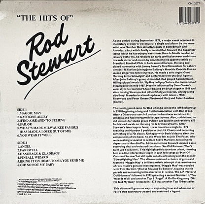 Rod Stewart - The Hits Of Rod Stewart - LP - Used Vinyl