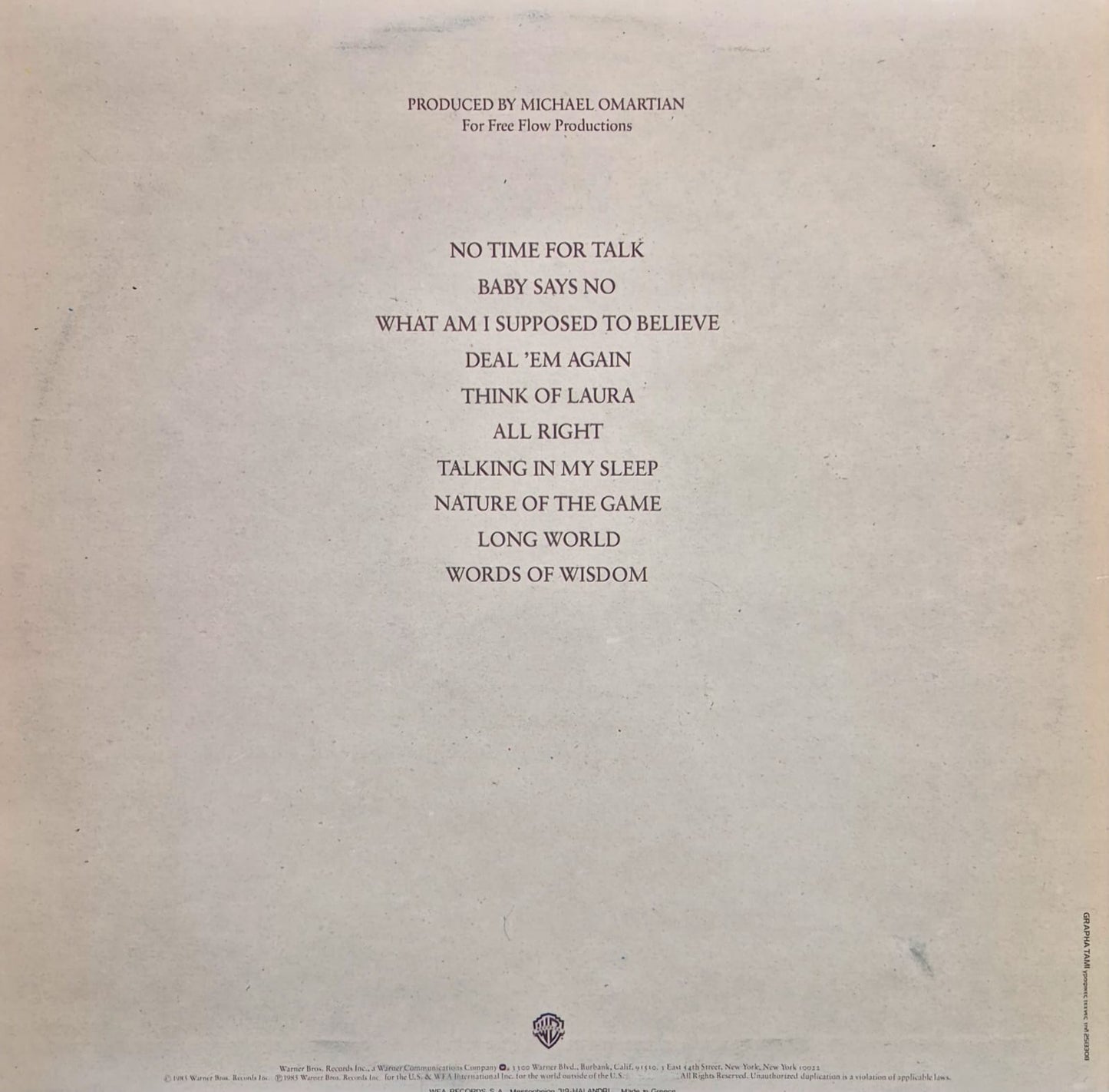 Christopher Cross - Another Page - LP - (Used Vinyl)