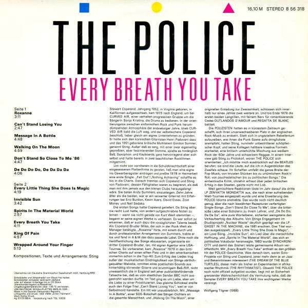 The Police - Every Breath You Take (The Singles) - LP(Used Vinyl)