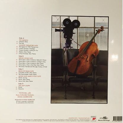 YO-YO MA - PLAYS ENNIO MORRICONE - 2LP