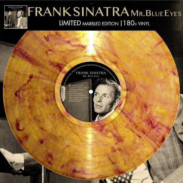 Frank Sinatra - Mr. Blue Eyes (Limited Edition Gold Marbled Vinyl) - LP