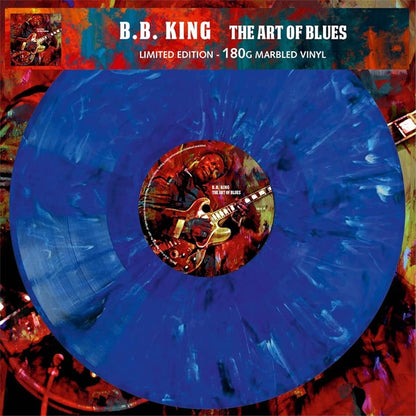 B. B. King - The Art Of Blues ( Limited Edition Blue Marbled Vinyl) - LP