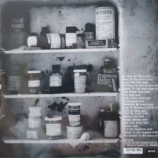 Motley Crue - Greatest Hits (Limited Edition Alt Cover & Silver Marble Vinyl) - 2LP