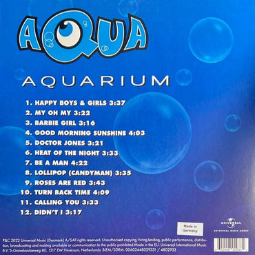 Aqua - Aquarium  Limited Edition (25th Anniversary Edition) - LP