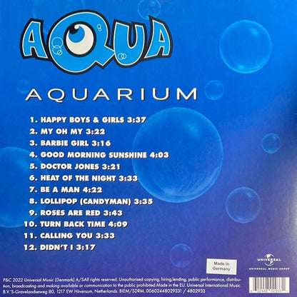 Aqua - Aquarium  Limited Edition (25th Anniversary Edition) - LP