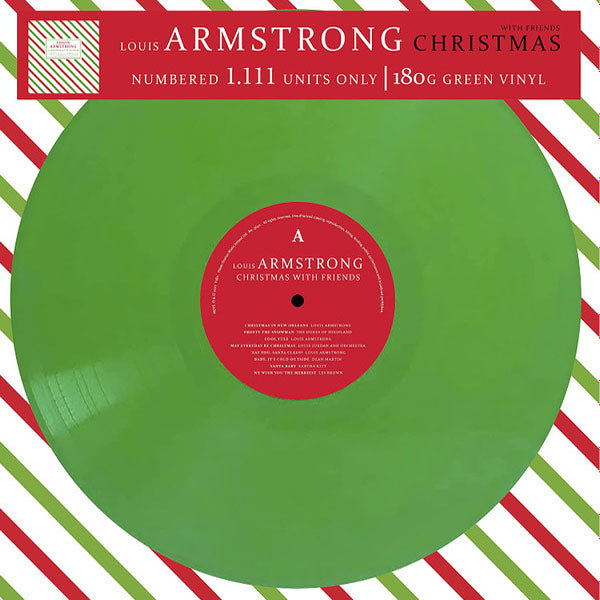 Louis Armstrong - Christmas With Friends (Limited Edition Green vinyl) - LP