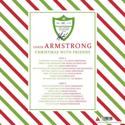 Louis Armstrong - Christmas With Friends (Limited Edition Green vinyl) - LP