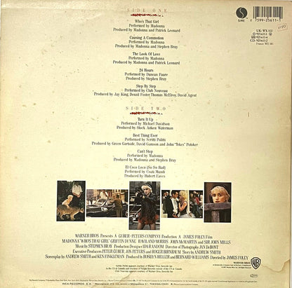 Madonna - Who's That Girl (Original Motion Picture Soundtrack) - LP - (Used Vinyl)