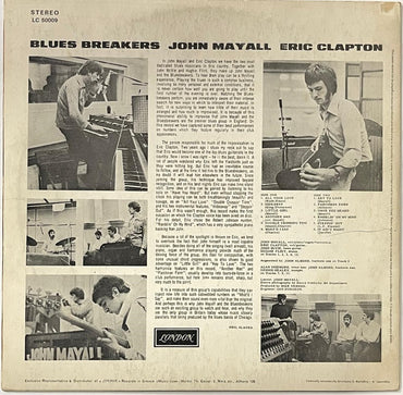 John Mayall With Eric Clapton - Blues Breakers - LP - (Used Vinyl)