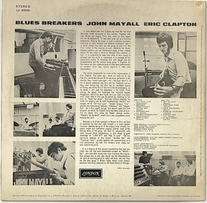 John Mayall With Eric Clapton - Blues Breakers - LP - (Used Vinyl)