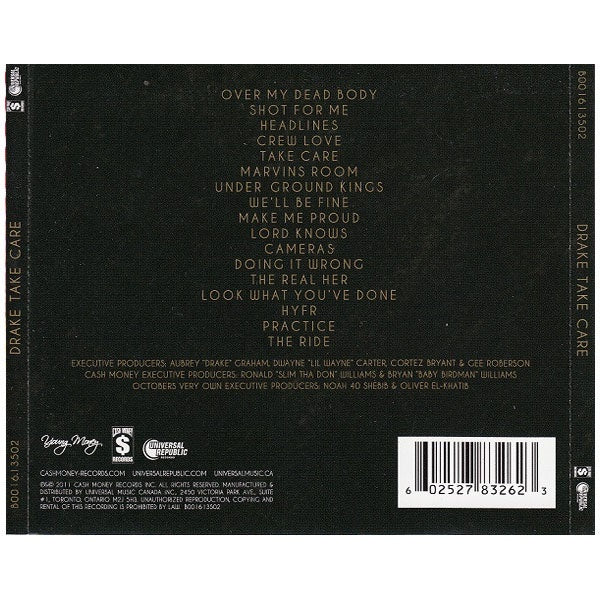 Drake - Take Care - CD