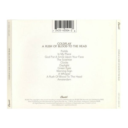Coldplay - A Rush Of Blood To The Head - CD