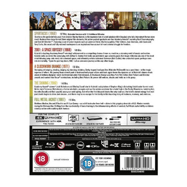 Stanley Kubrick (5 Films) Movie Collection - 4K Ultra HD