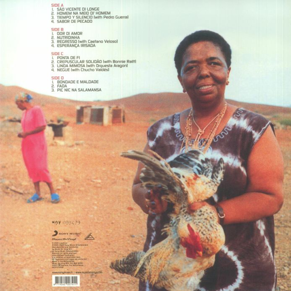 Cesaria Evora - Sao Vicente Di Longe (Limited Edition Orange & Black Marble Vinyl)(Numbered) - 2LP