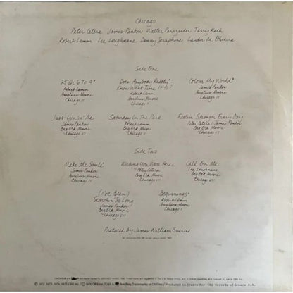 Chicago - Chicago's Greatest Hits - LP(Used Vinyl)