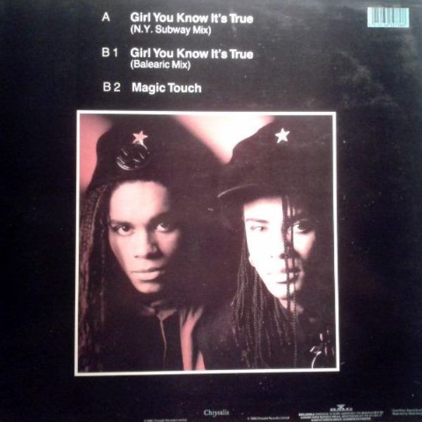 Milli Vanilli - Girl You Know It's True (N.Y. Subway Mix) -  (12", Maxi)(Used Vinyl)