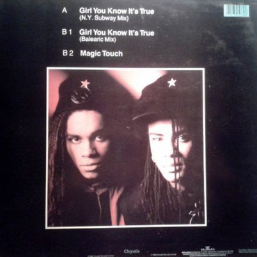 Milli Vanilli - Girl You Know It's True (N.Y. Subway Mix) -  (12", Maxi)(Used Vinyl)