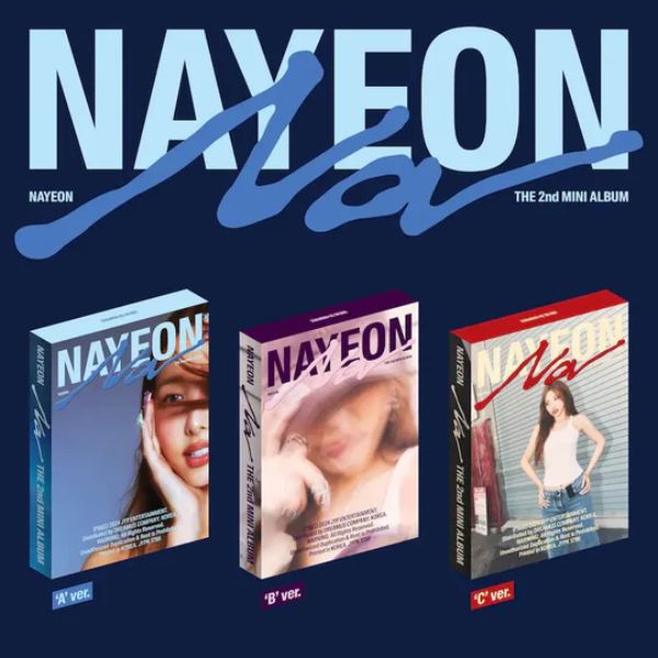 Nayeon (Twice) - 2Nd Mini Album [Na] (A Ver. / B Ver. / C Ver.). Now available online in UAE