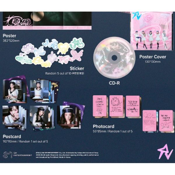Red Velvet - 7Th Mini Album [Cosmic] (Poster Ver.) (Hotel Ver. / Midnight Ver.). Shop now online in UAE