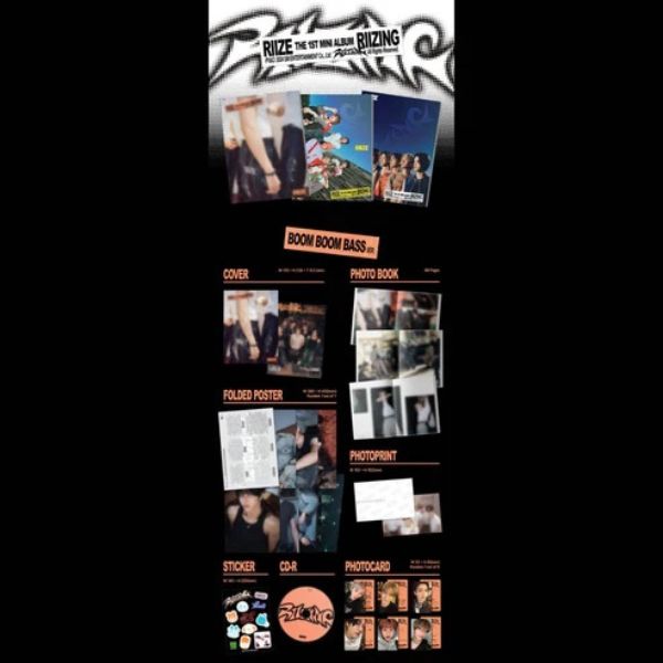 Riize - 1St Mini Album [Riizing] (Photobook Ver.). Buy now online in music store dubai