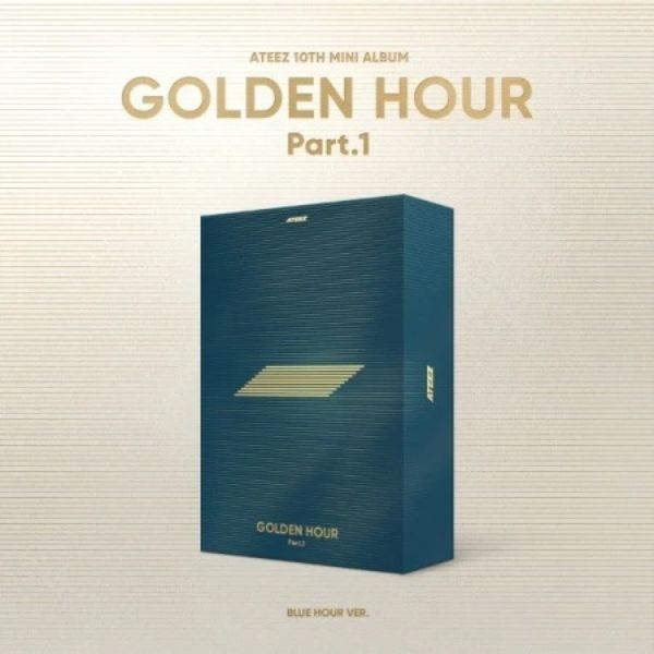 Ateez - 10Th Mini Album [Golden Hour : Part.1] (Blue Hour Ver. / Diary Ver. / Golden Hour Ver.). Now available online in UAE