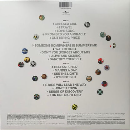 Simple Minds - 40 - The Best Of 1979 - 2019 (Limited Edition Silver Vinyl) - 2LP. Shop now music store uae