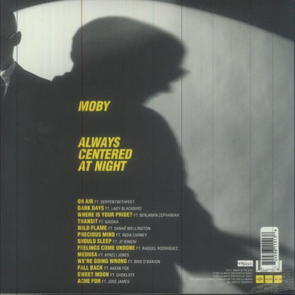 Moby - Always Centered At Night (Limited Edition  Numbered Yellow Vinyl) - 2LP. Shop now online in UAE