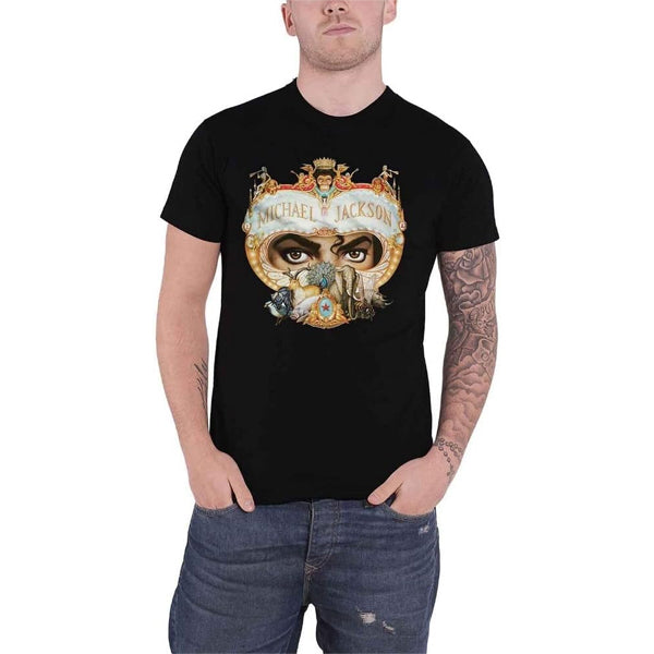 Michael Jackson - Tshirt Dangerous - Black. Shop now online in UAE