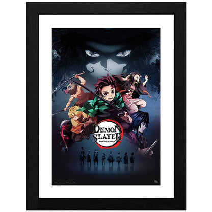DEMON SLAYER - Framed print "Slayers" (30x40)