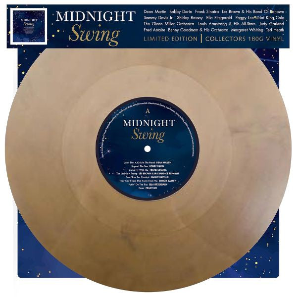 Various Artist - Midnight Swing (Limited Edition, Gold Marbled Vinyl) - LP