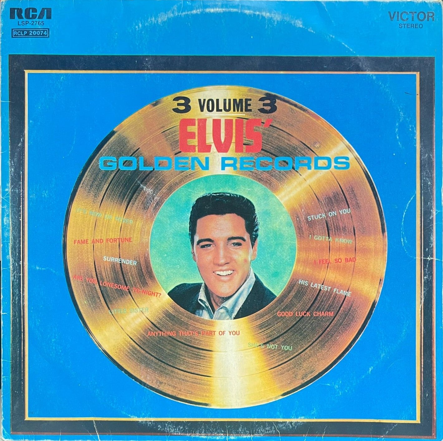 Elvis Presley - Elvis' Golden Records Volume 3 - LP (Used Vinyl)