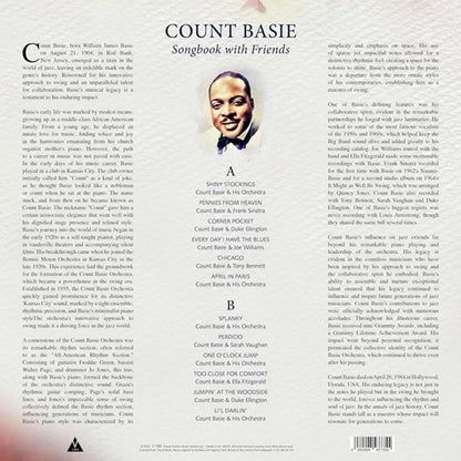 Count Basie - Songbook With Friends (Limited Edition & Numbered, Blue Marbled Vinyl) - LP