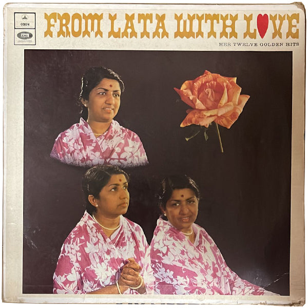 Lata Mangeshkar - From Lata With Love (Her Twelve Golden Hits) - LP(Used Vinyl)