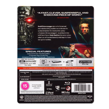 The Terminator (40th Anniversary Edition Steelbook) - Blu-ray 4K