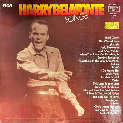 Harry Belafonte - Songs - 2LP (Used Vinyl)