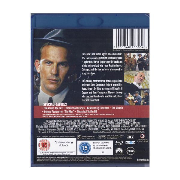 The Untouchables  (Collectors Edition) - Blu-Ray