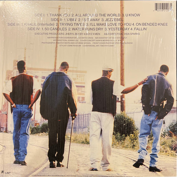 Boyz II Men - II (Limited Edition Silver Vinyl)  2LP. Buy now online