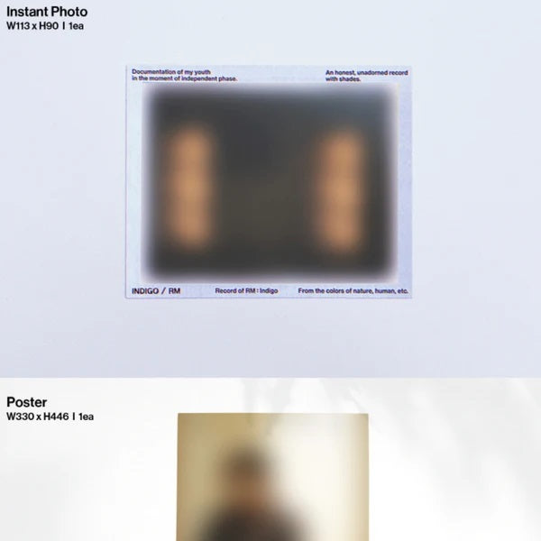 RM - Solo Album Indigo(Book Edition)