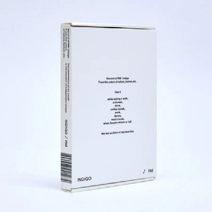 RM - Solo Album Indigo(Book Edition)