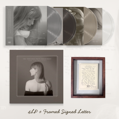 Taylor Swift - The Tortured Poets Department: The Anthology - 4LP + (Limited Edition, Signed Hand Written letter)