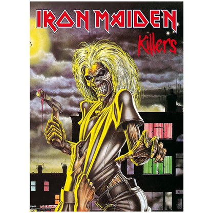 IRON MAIDEN - Set 2 Posters Chibi 52x38 - Killers/Number of the