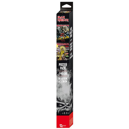 IRON MAIDEN - Set 2 Posters Chibi 52x38 - Killers/Number of the