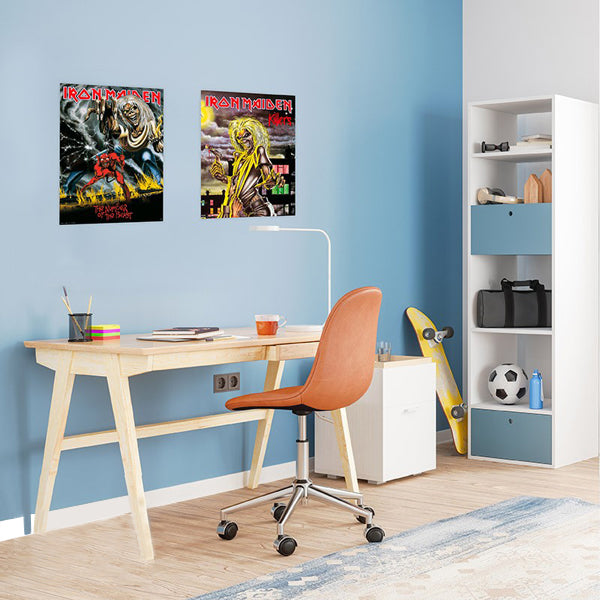 IRON MAIDEN - Set 2 Posters Chibi 52x38 - Killers/Number of the