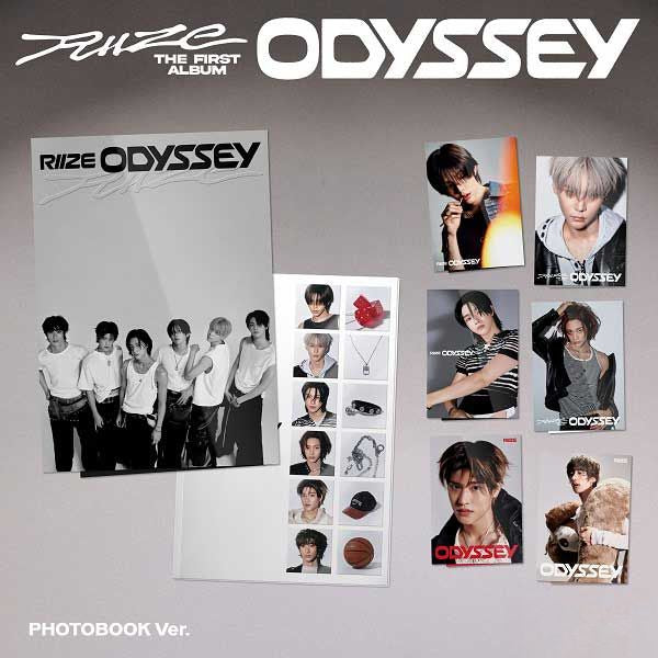 Riize - 1st Album [Odyssey] (Photobook Version - Random) - CD