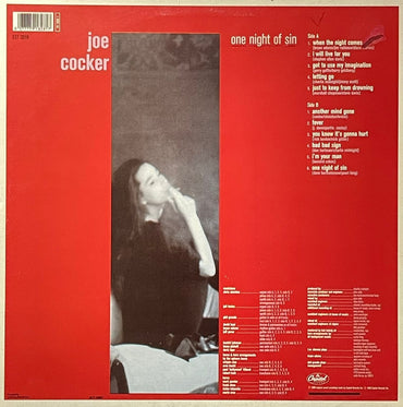 Joe Cocker – One Night Of Sin - LP - (Used Vinyl)