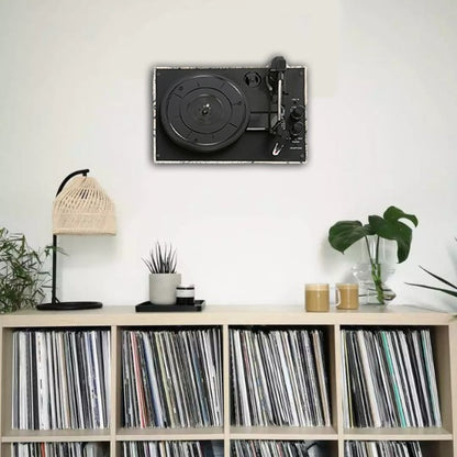 Decorative Suitcase Player - Victrola Journey- Black