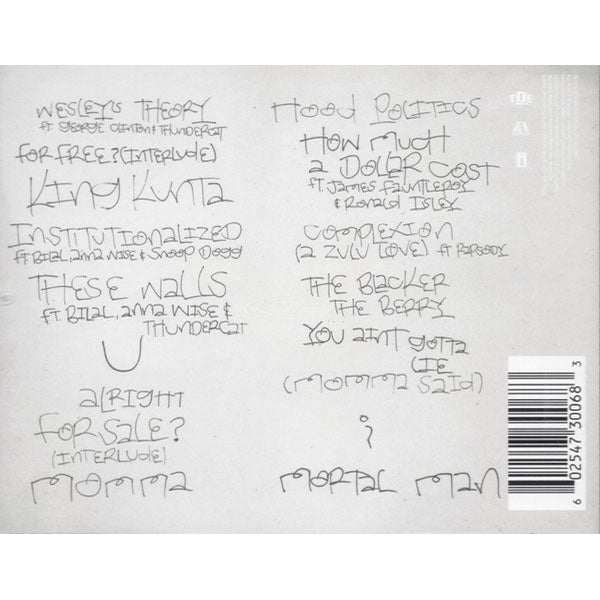 Kendrick Lamar - To Pimp A Butterfly - CD