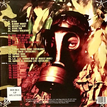 Capone-N-Noreaga -  The War Report (Limited Edition Clear with Red & Blue Splatter) - 2LP